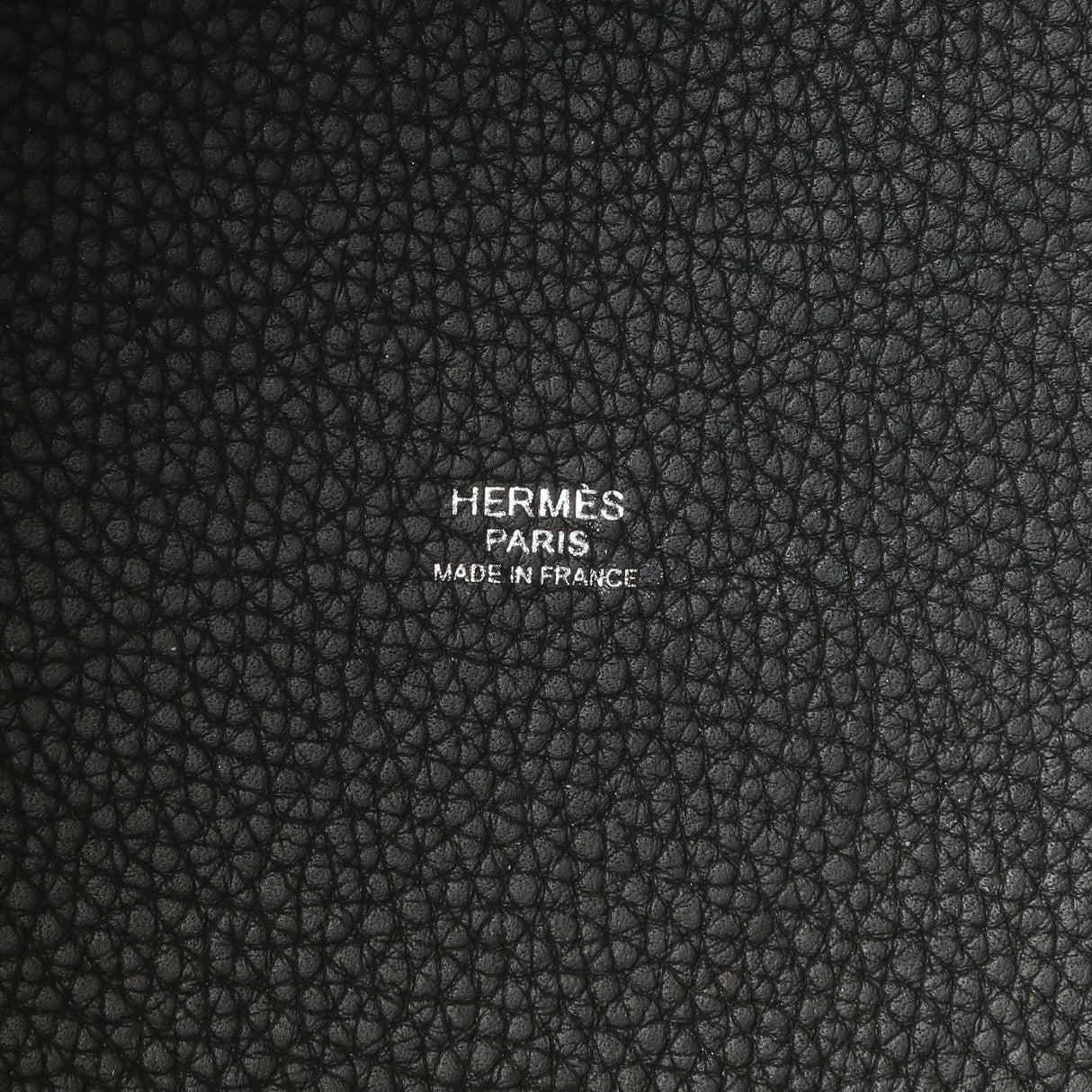 Hermes Black Clemence Picotin 22