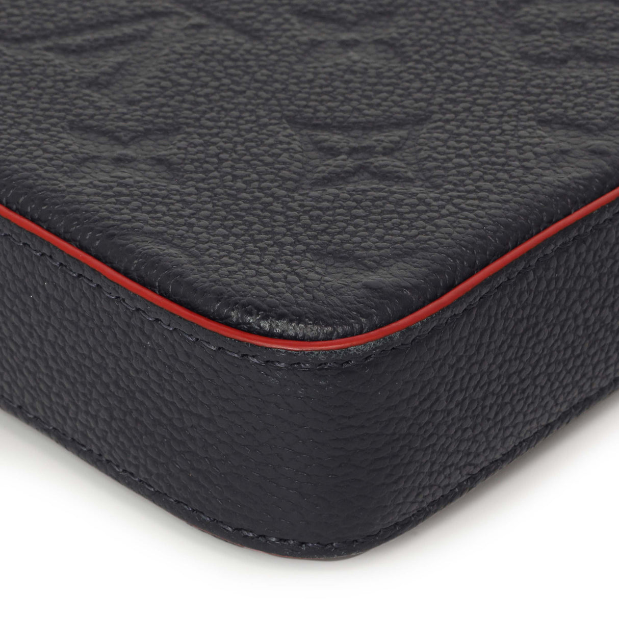 Louis Vuitton Marine Rouge Empreinte Pochette Felicie Chain Wallet Handbags Louis Vuitton