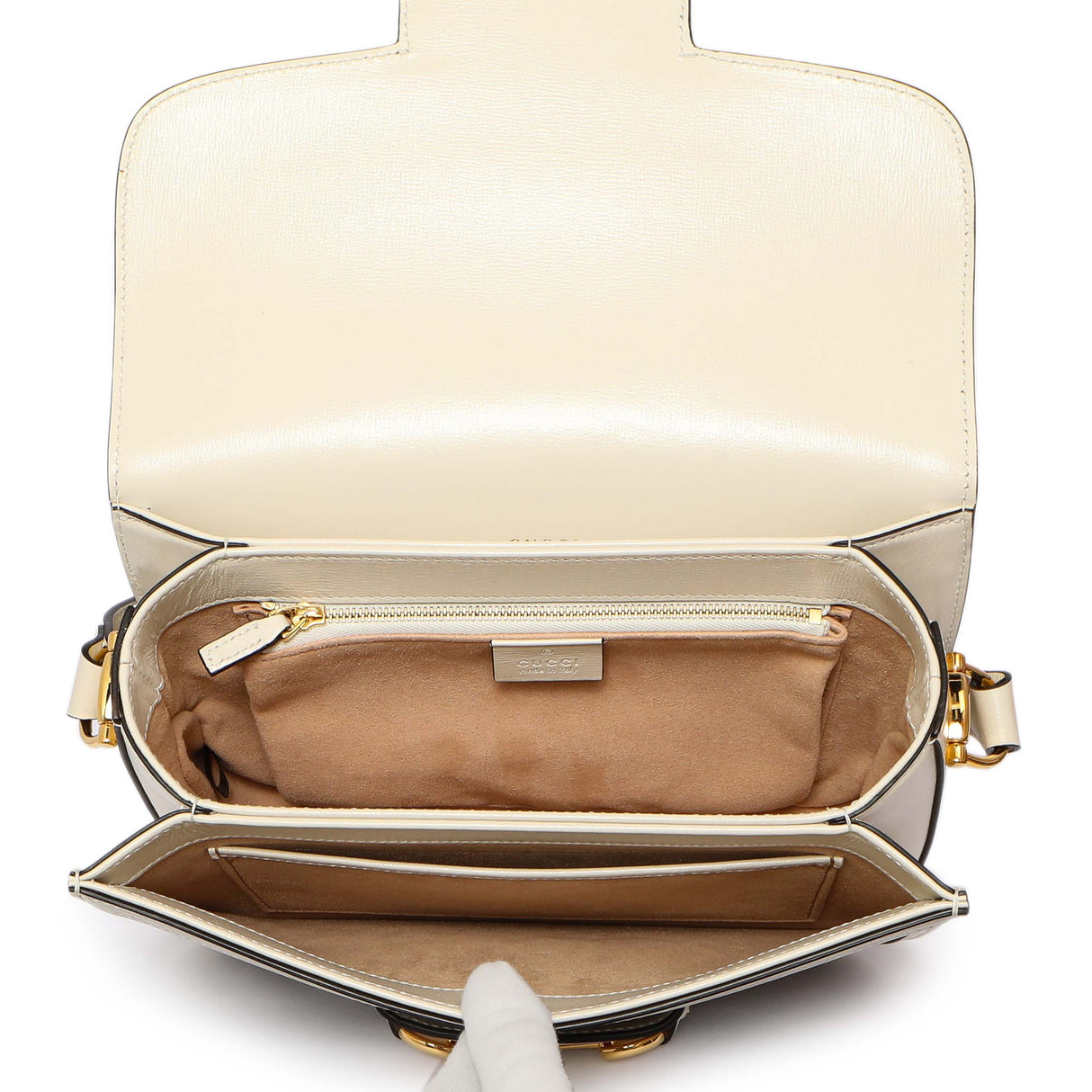 Gucci GG Supreme Monogram Horsebit 1955 Shoulder Bag Handbags Gucci