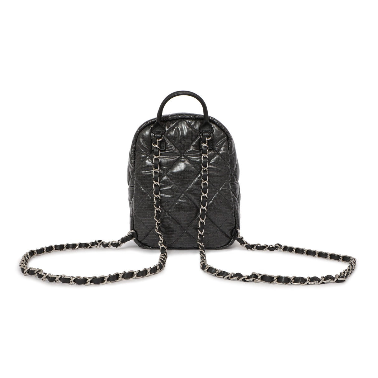 Chanel Grey Nylon Coco Neige Backpack Handbags Chanel