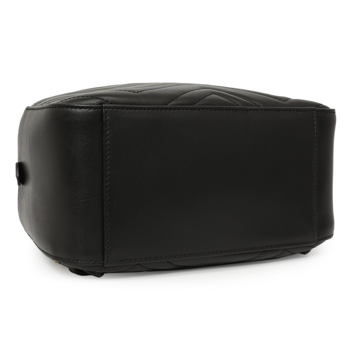 Gucci Black Calfskin Matelasse GG Marmont Backpack Handbags Gucci