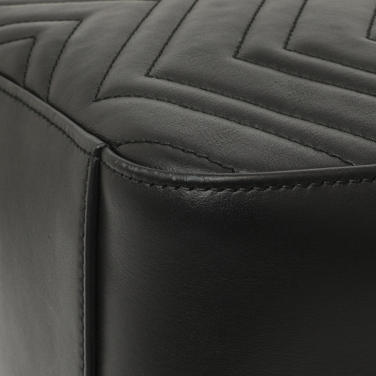 Gucci Black Calfskin Matelasse GG Marmont Backpack Handbags Gucci