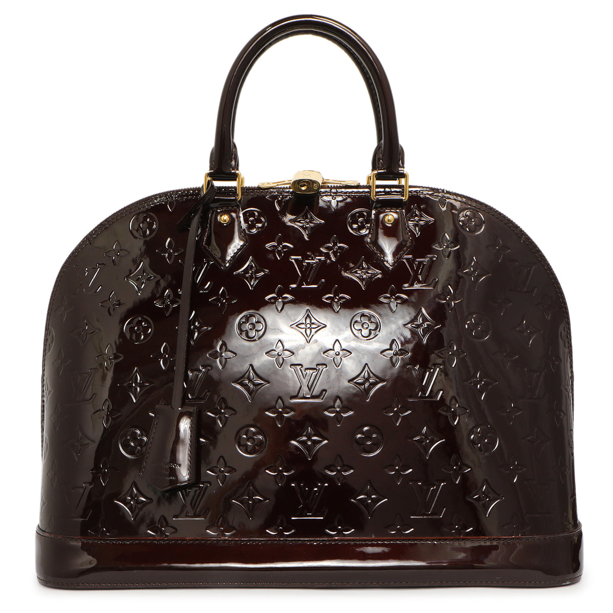 Louis Vuitton Amarante Vernis Alma GM Handbags Louis Vuitton