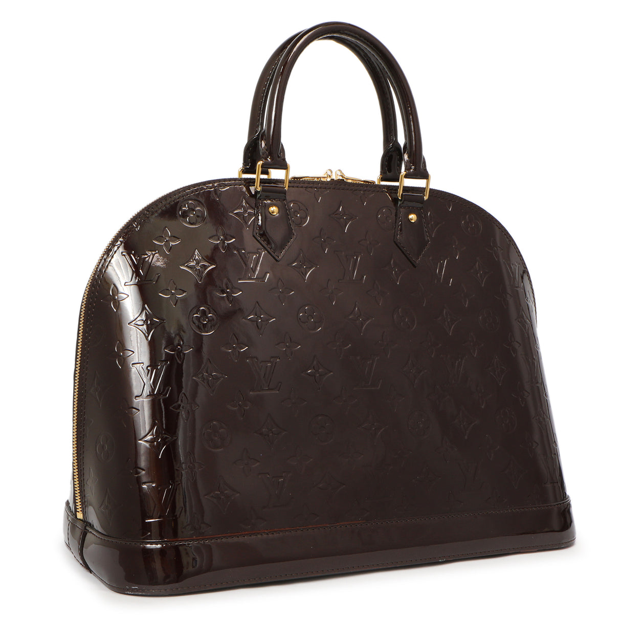 Louis Vuitton Amarante Vernis Alma GM Handbags Louis Vuitton