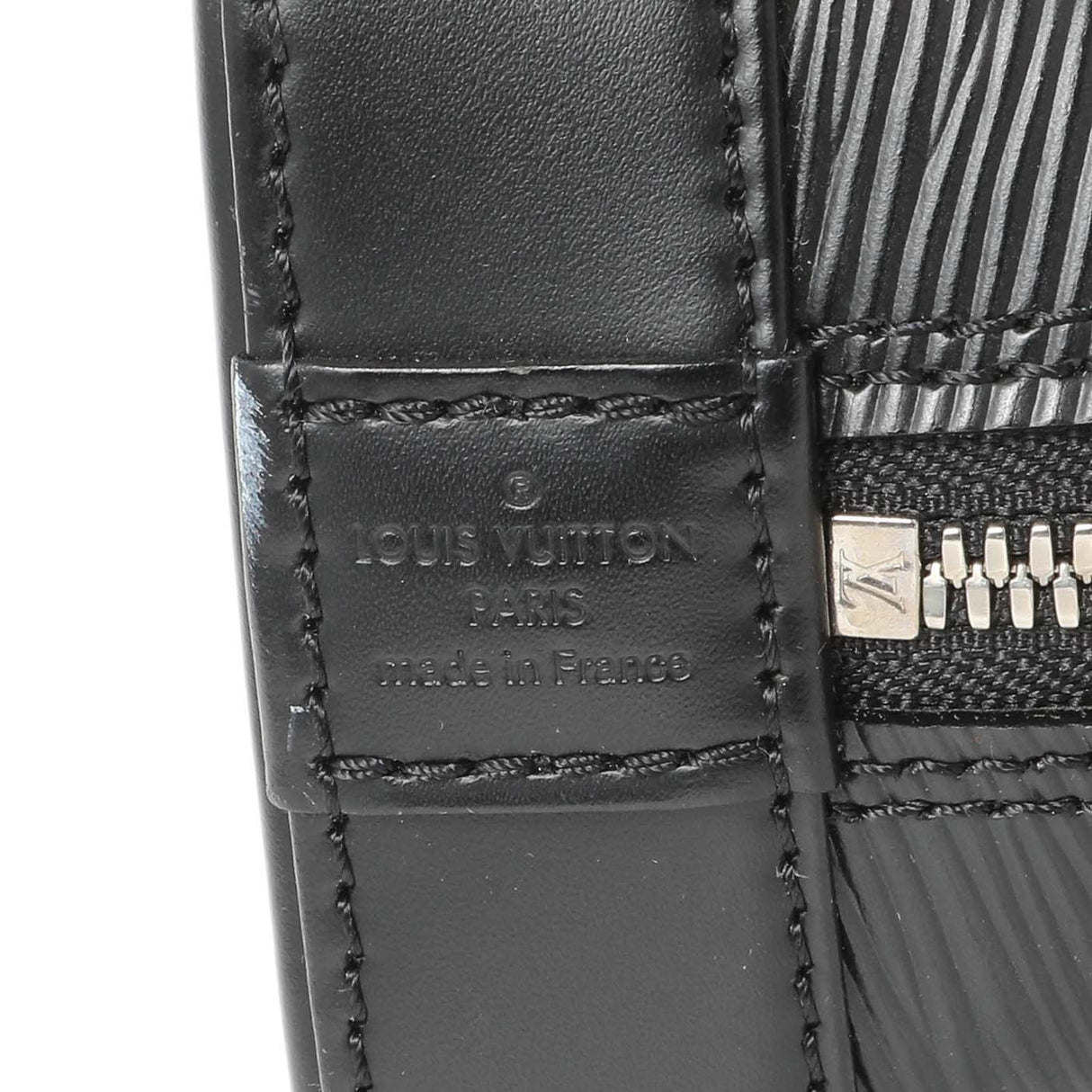 Louis Vuitton Black Epi Alma BB Modaselle