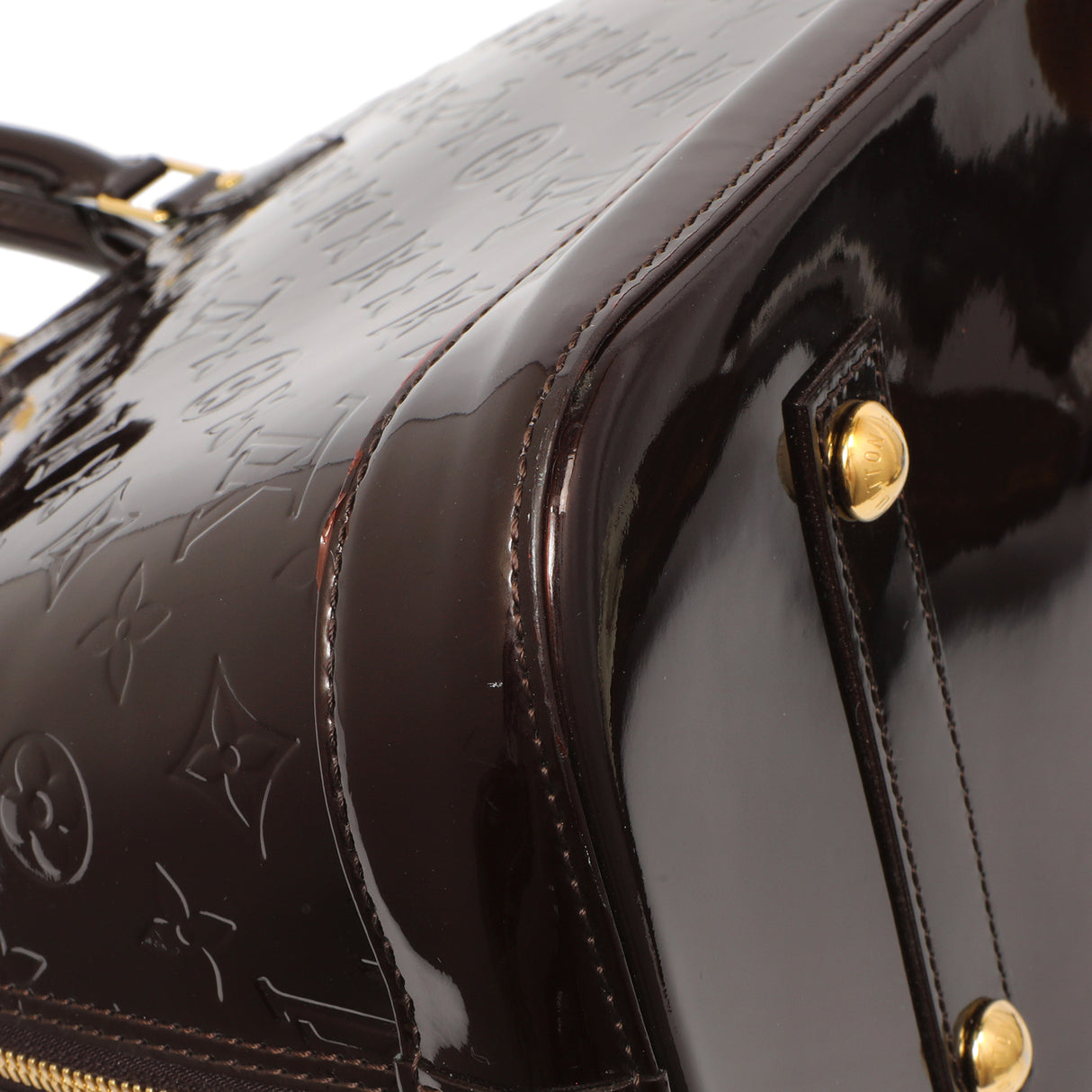 Louis Vuitton Amarante Vernis Alma GM Handbags Louis Vuitton