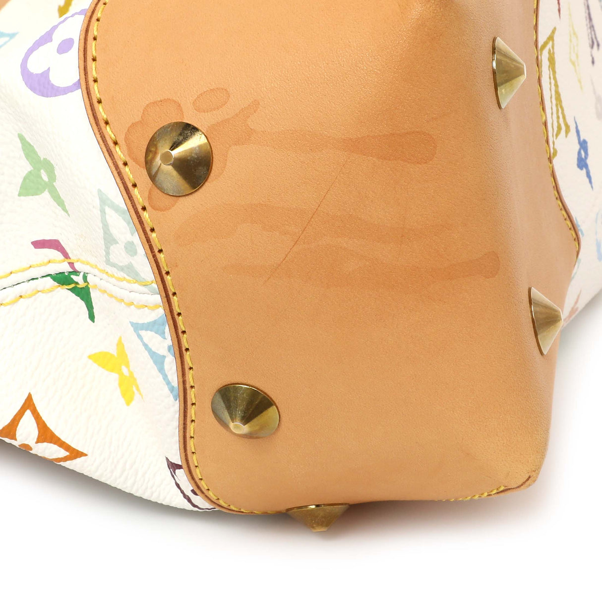 Louis Vuitton White Multicolor Judy MM Handbags Louis Vuitton