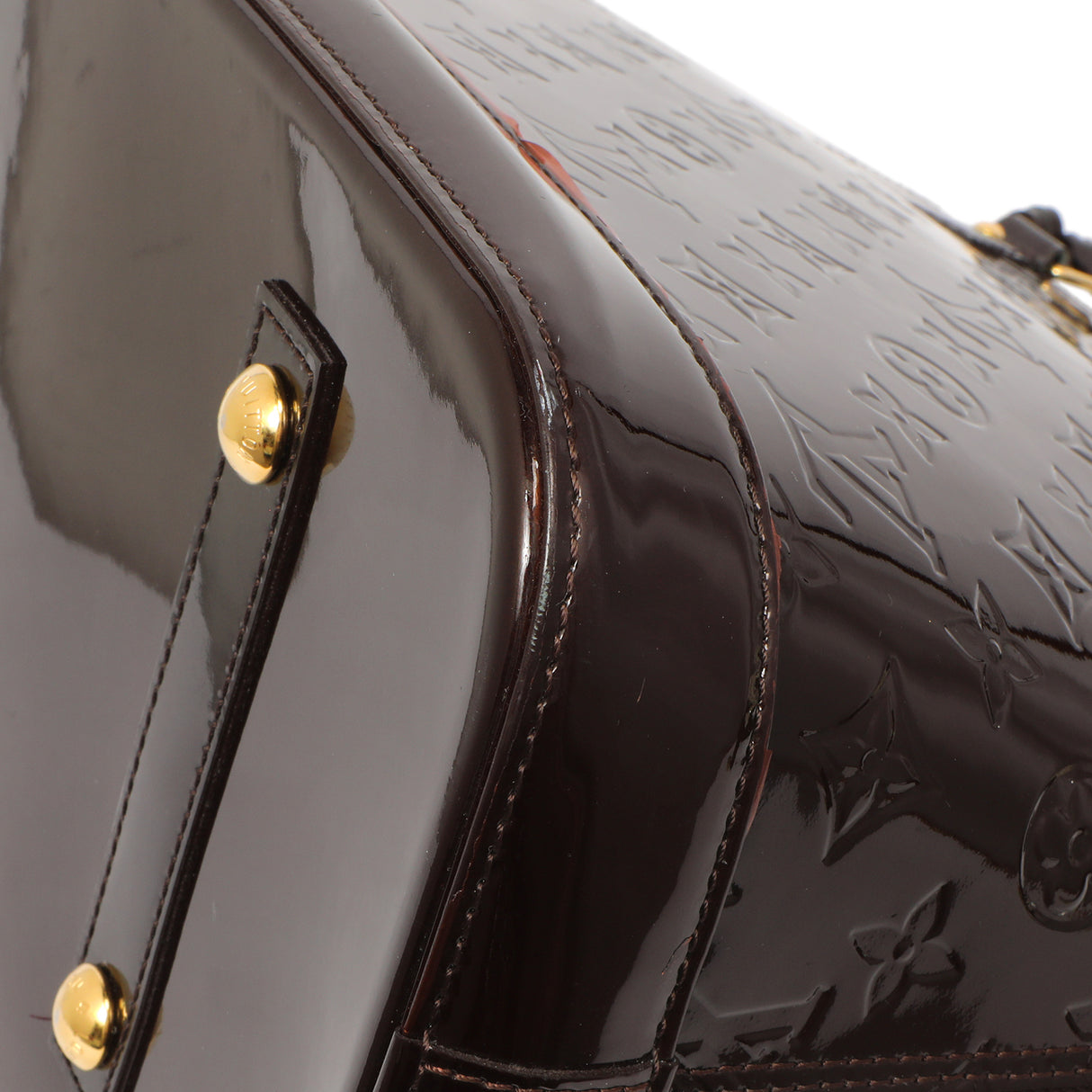 Louis Vuitton Amarante Vernis Alma GM Handbags Louis Vuitton