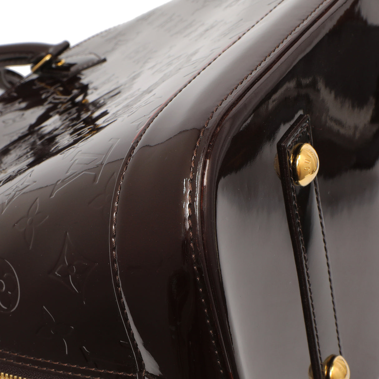 Louis Vuitton Amarante Vernis Alma GM Handbags Louis Vuitton