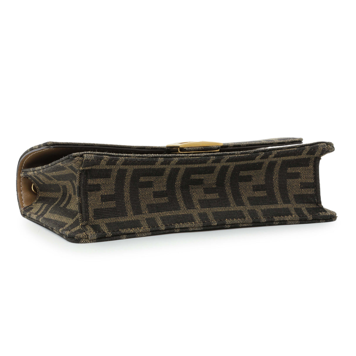 Fendi FF Jacquard Baguette Wallet on Chain