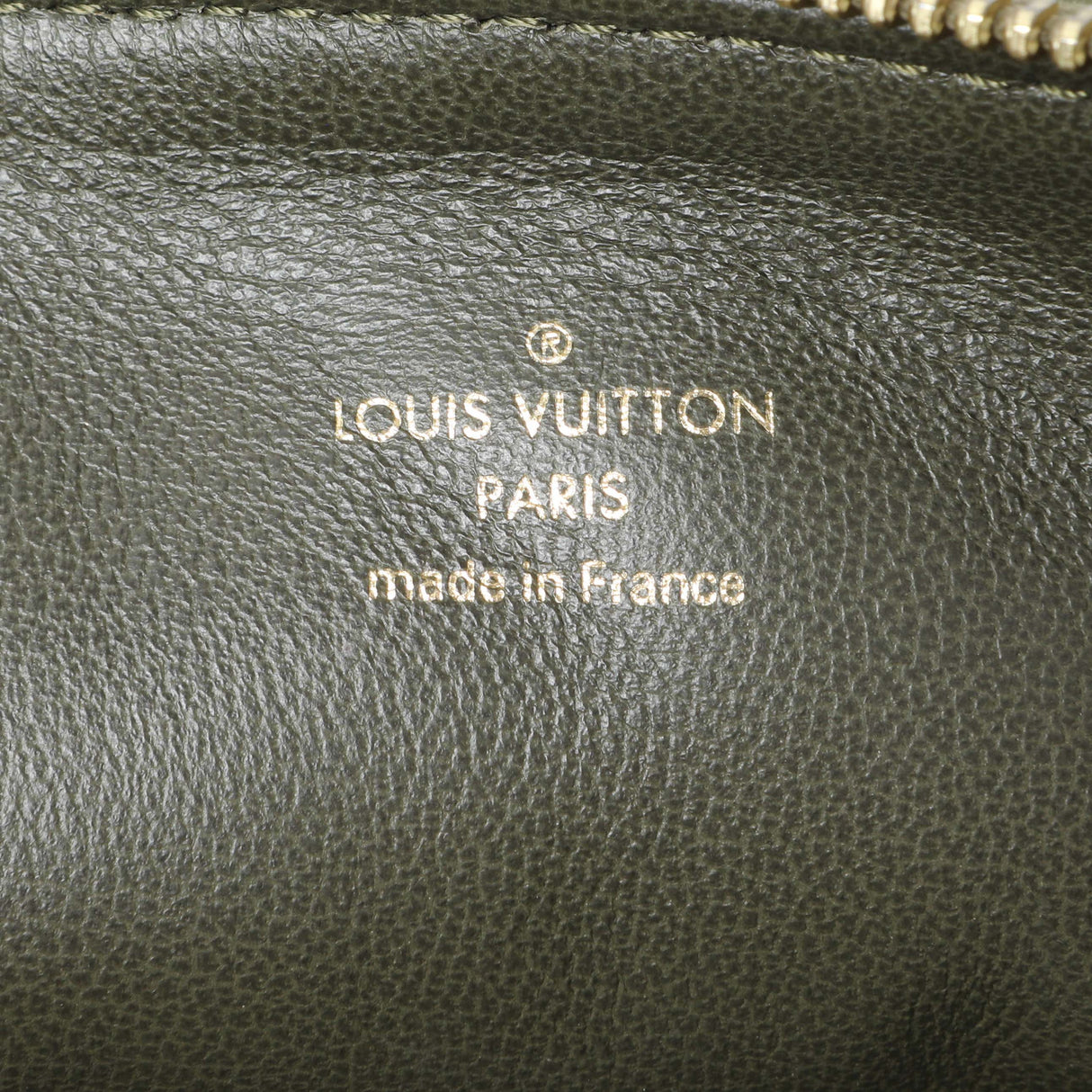 Louis Vuitton Green Monogram Embossed Lambskin Coussin MM Handbags Louis Vuitton