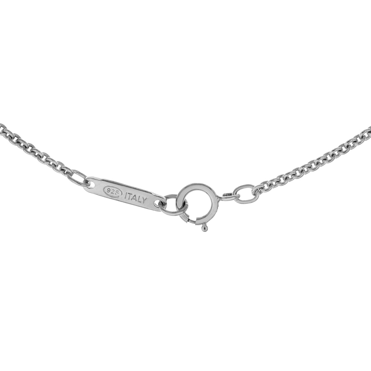 Tiffany & Co. Sterling Silver Atlas Cube Pendant Necklace Designer Jewellery Tiffany and Co