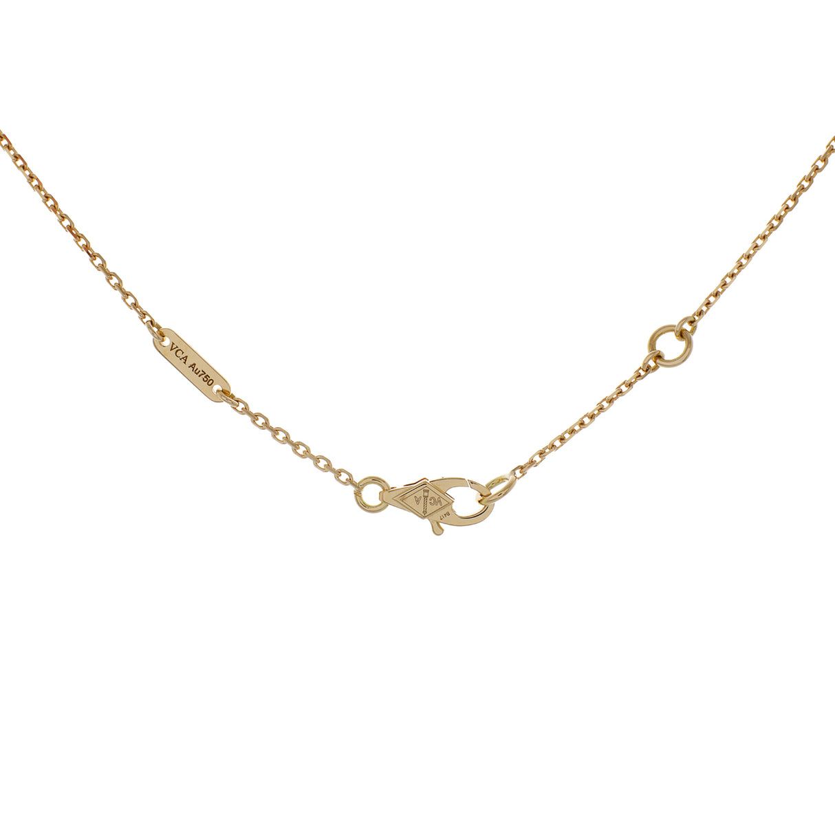 Van Cleef & Arpels 18K Yellow Gold Sweet Butterflies Pendant Designer Jewellery Van Cleef and Arpels