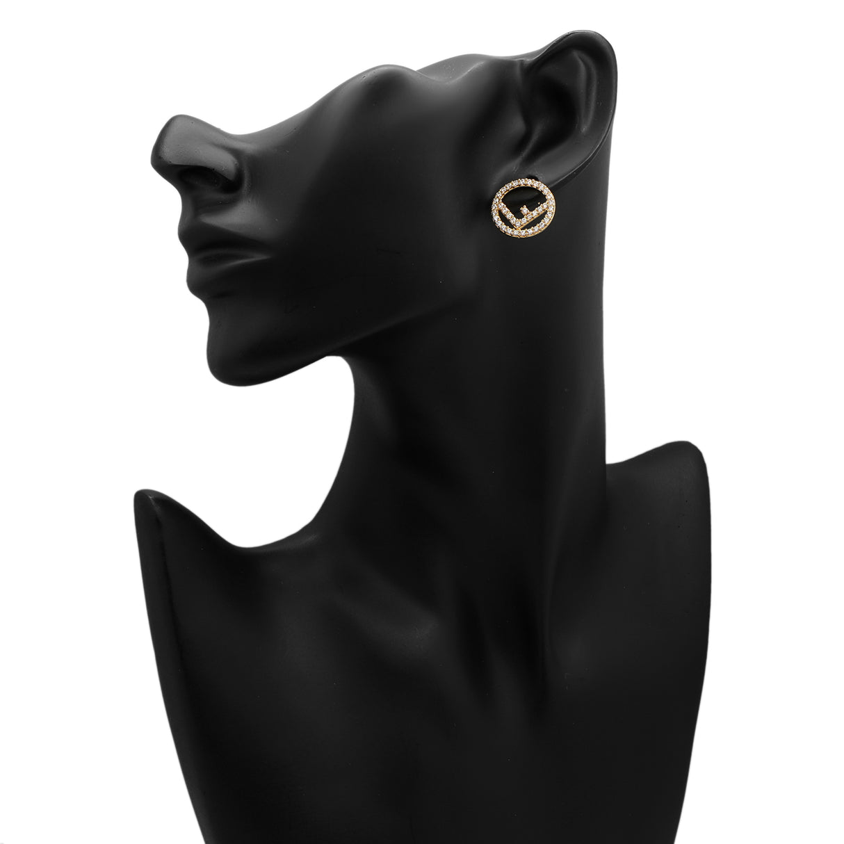 Fendi Crystal F Is Fendi Earrings Designer Jewellery Fendi