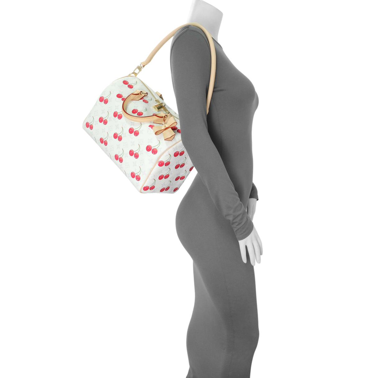 Louis Vuitton X Takashi Murakami Monogram Cherry Speedy Soft Bandouliere 30 Handbags Louis Vuitton