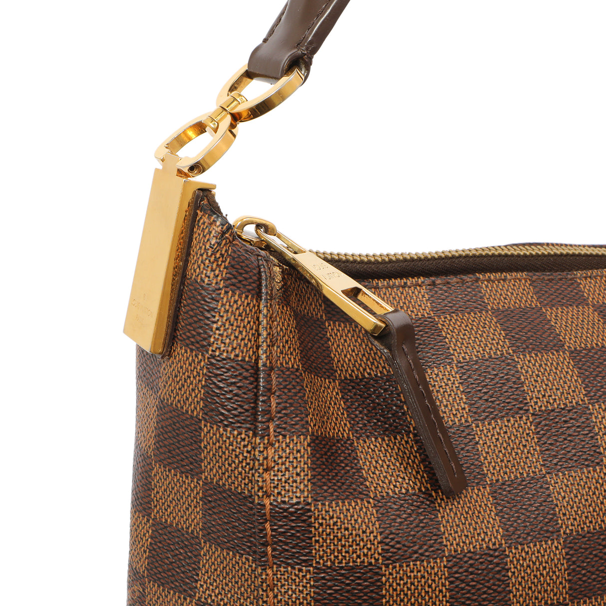 Louis Vuitton Damier Ebene Portobello PM Handbags Louis Vuitton