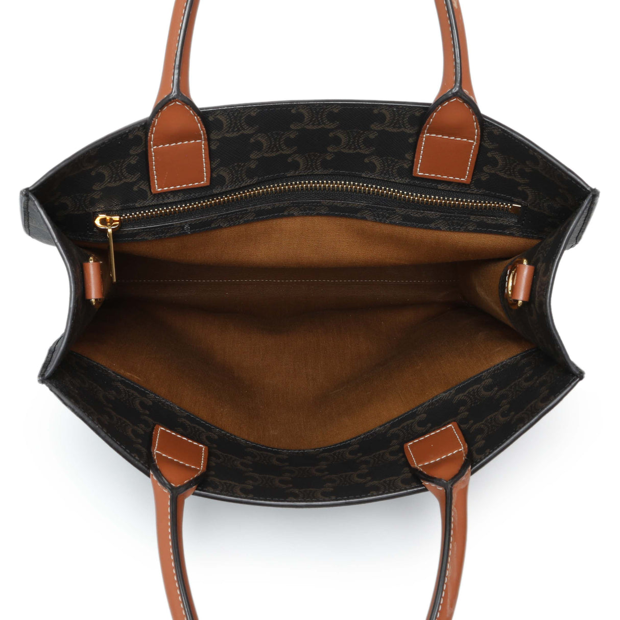 Celine Triomphe Canvas Small Vertical Cabas Handbags Celine