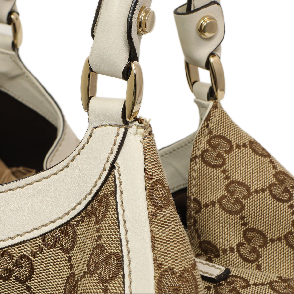 Gucci Monogram Large D Ring Hobo Handbags Gucci