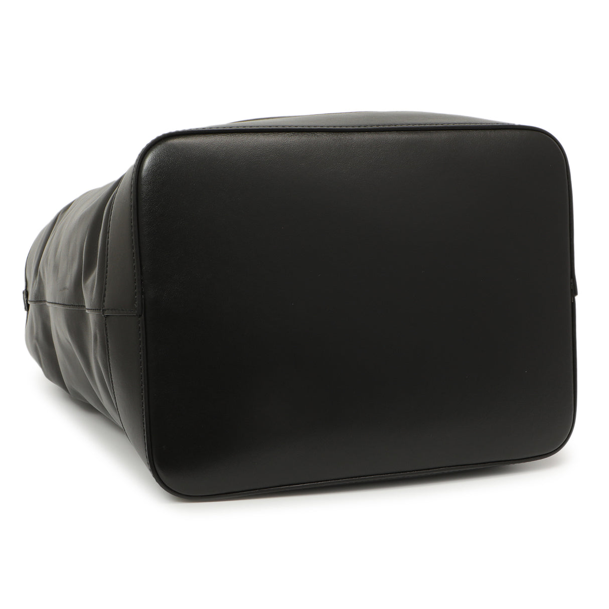 Saint Laurent Black Calfskin Debossed Teddy Shopping Bag Handbags Saint Laurent