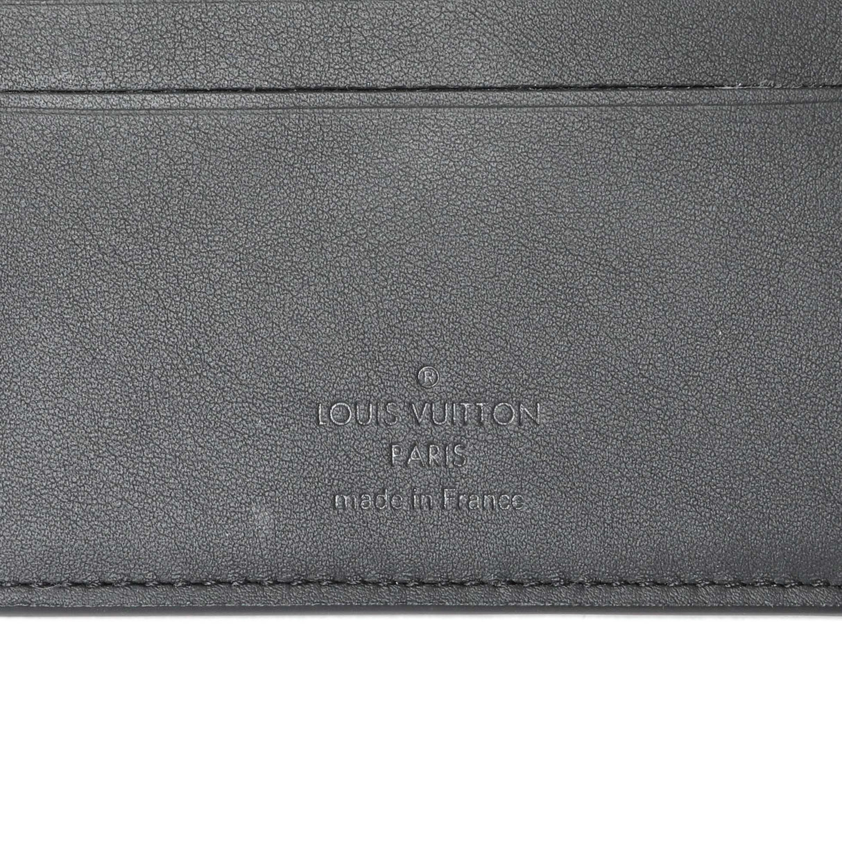 Louis Vuitton Calfskin Monogram Shadow Multiple Wallet Black Accessories Louis Vuitton