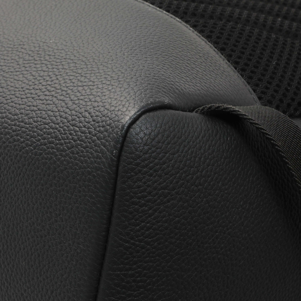 Louis Vuitton Black Grained Calfskin Aerogram Takeoff Backpack Handbags Louis Vuitton