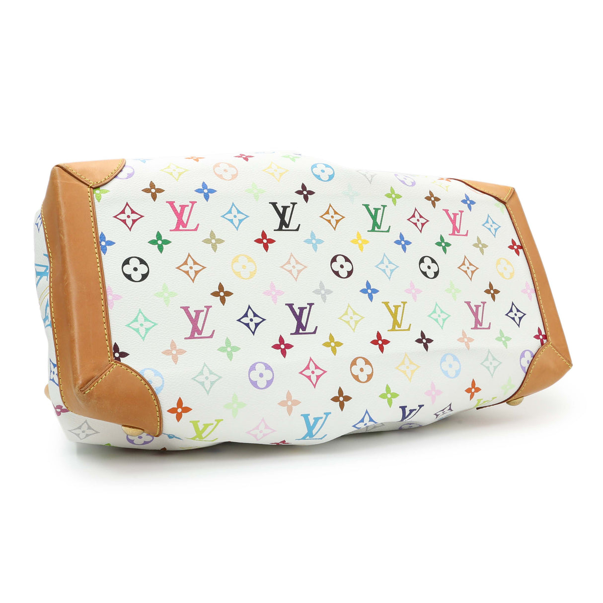 Louis Vuitton White Multicolor Ursula Handbags Louis Vuitton