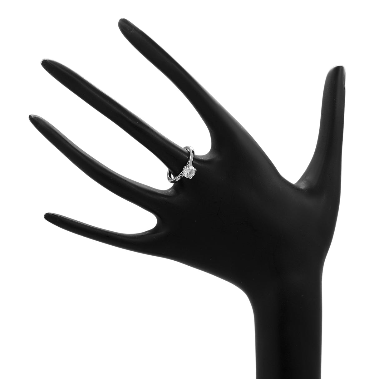 Cartier Platinum 0.80 Carat Diamond 1895 Solitaire Ring Designer Jewellery Cartier