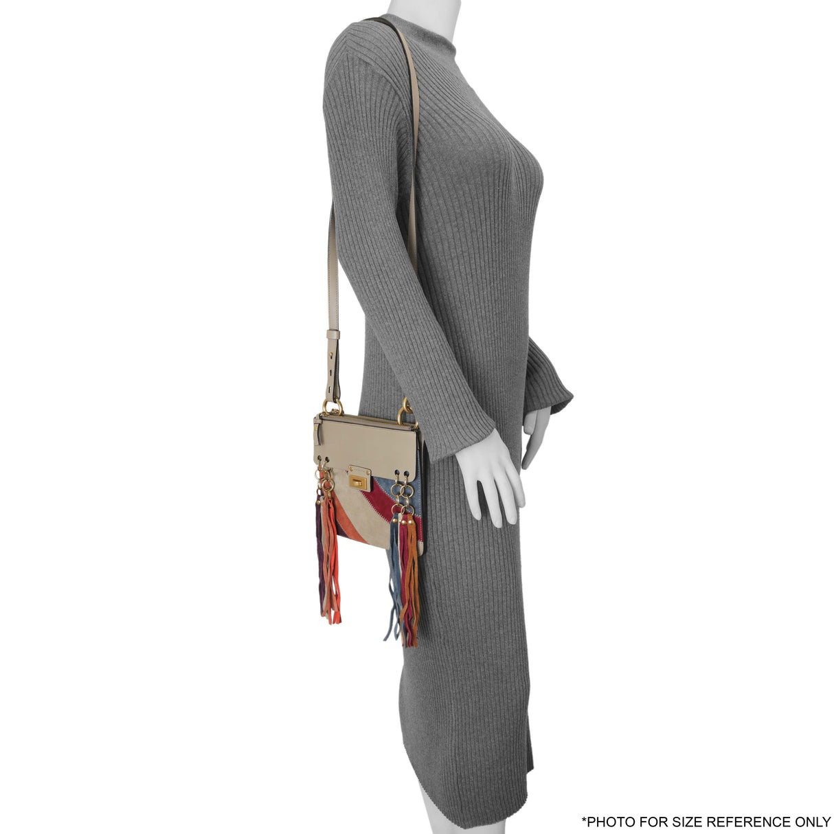 Chloe Suede Small Jane Fringe Bag Handbags Chloe