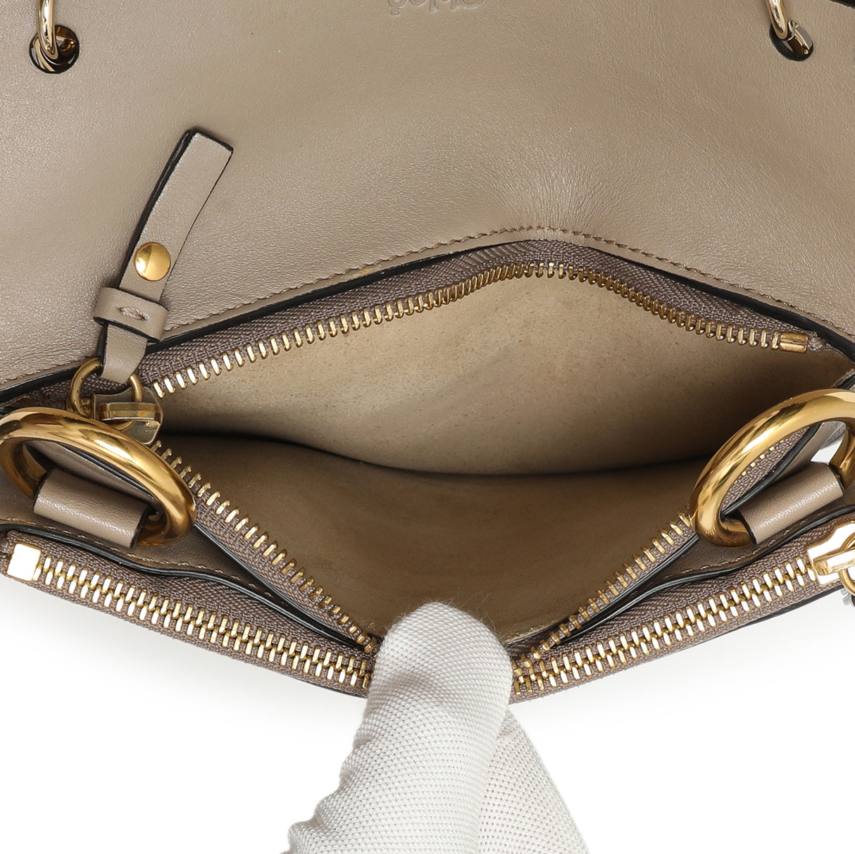 Chloe Suede Small Jane Fringe Bag Handbags Chloe