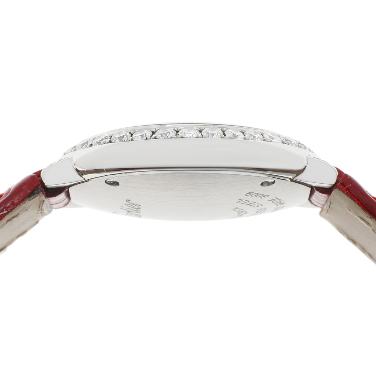 Cartier Stainless Steel Diamond Ballon Bleu 28mm Quartz 3009 Watches Cartier