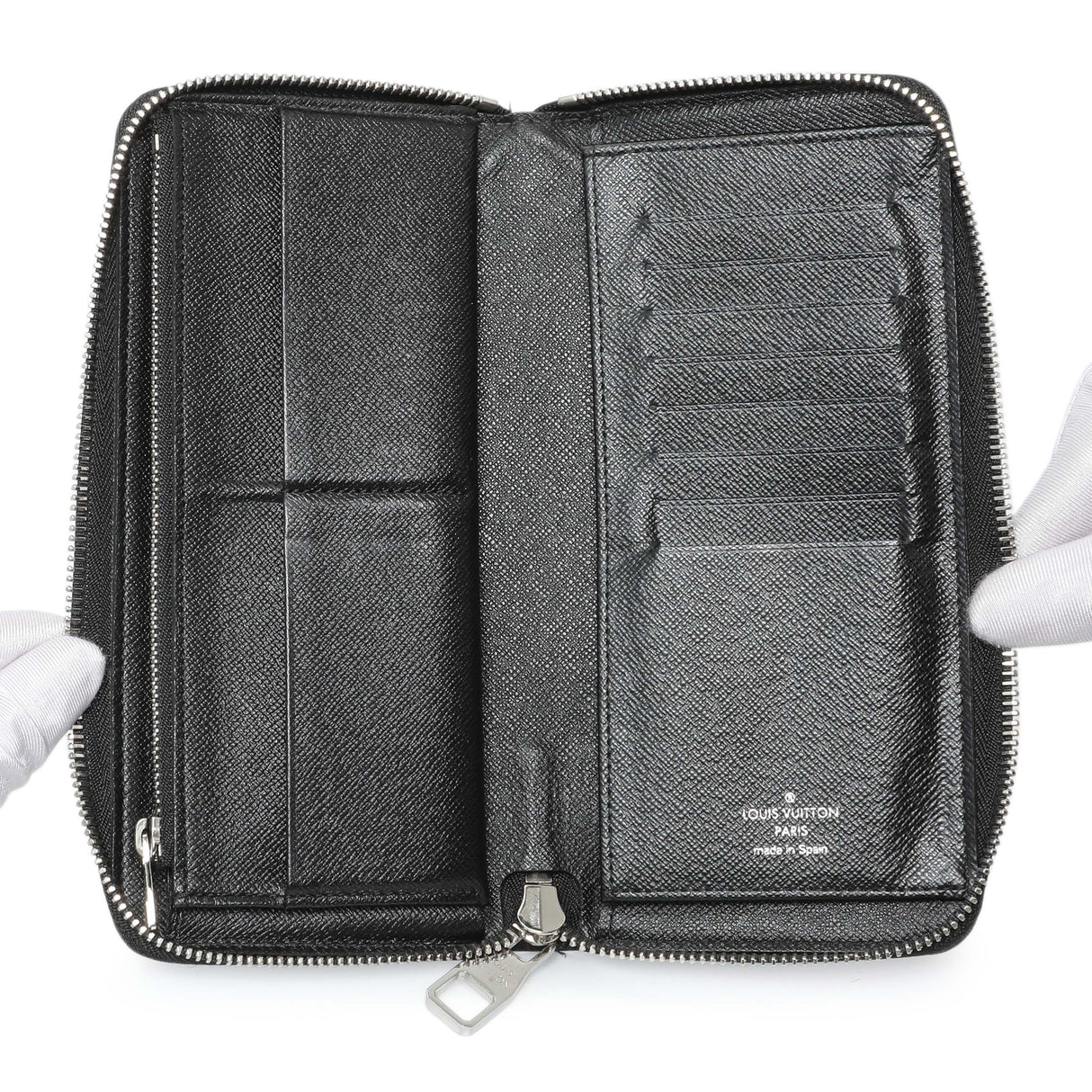 Louis Vuitton Damier Graphite Vertical Zippy Wallet Accessories Louis Vuitton