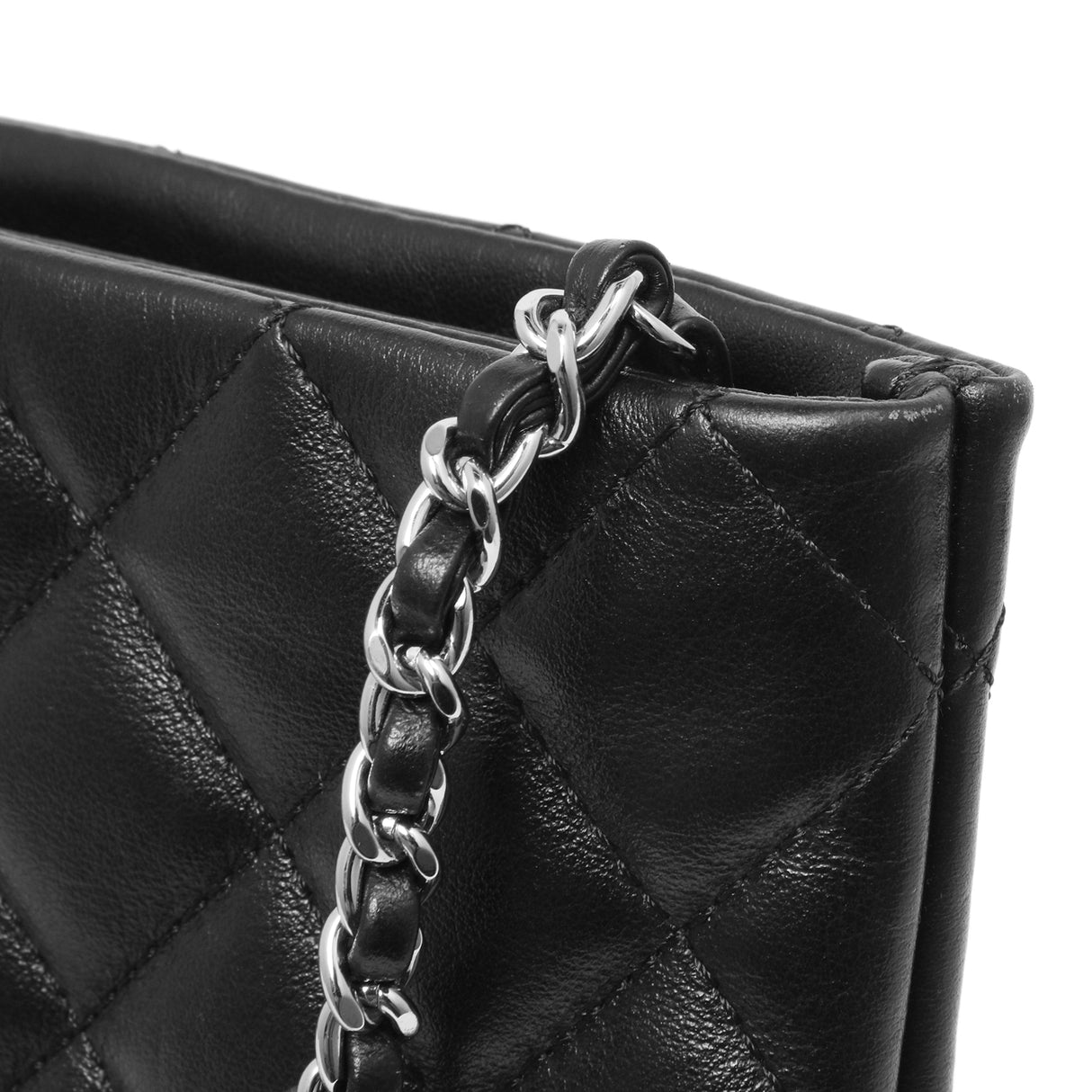 Chanel Black Quilted Calfskin Uniform Crossbody Bag Handbags Chanel
