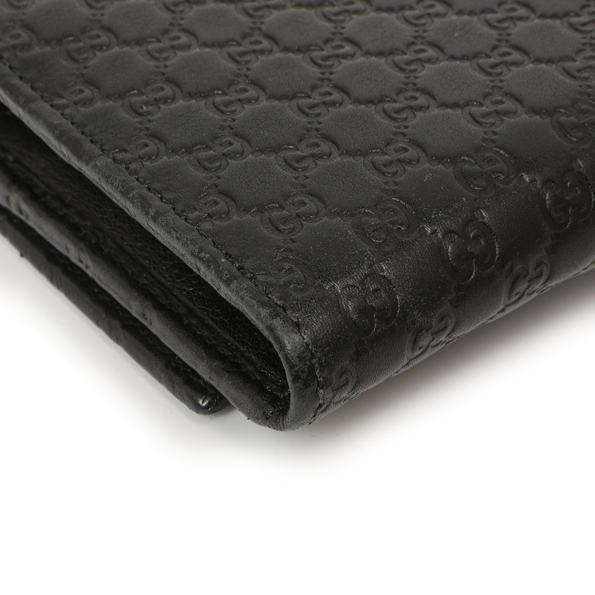 Gucci Black Microguccissima Bow Continental Wallet Accessories Gucci