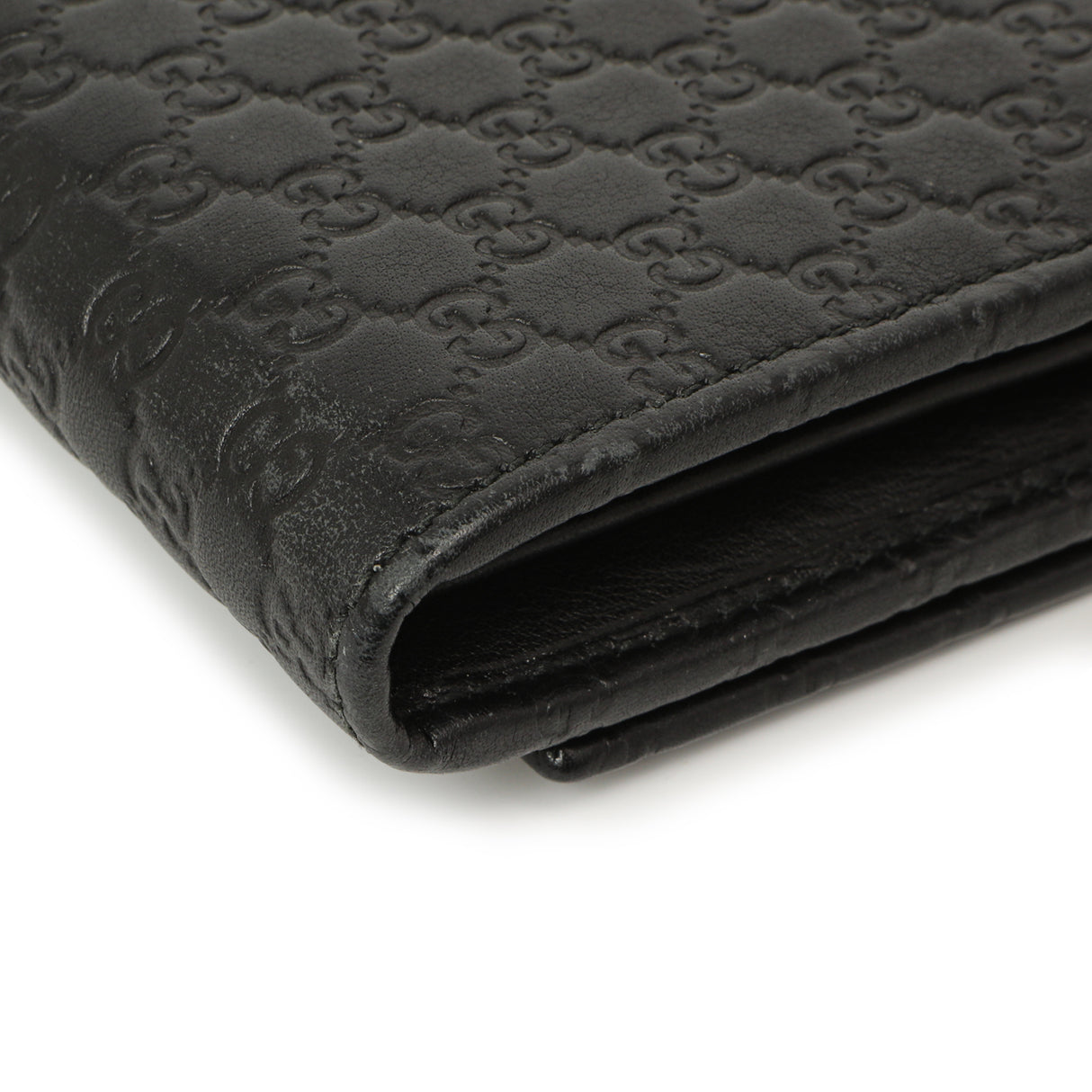 Gucci Black Microguccissima Bow Continental Wallet Accessories Gucci