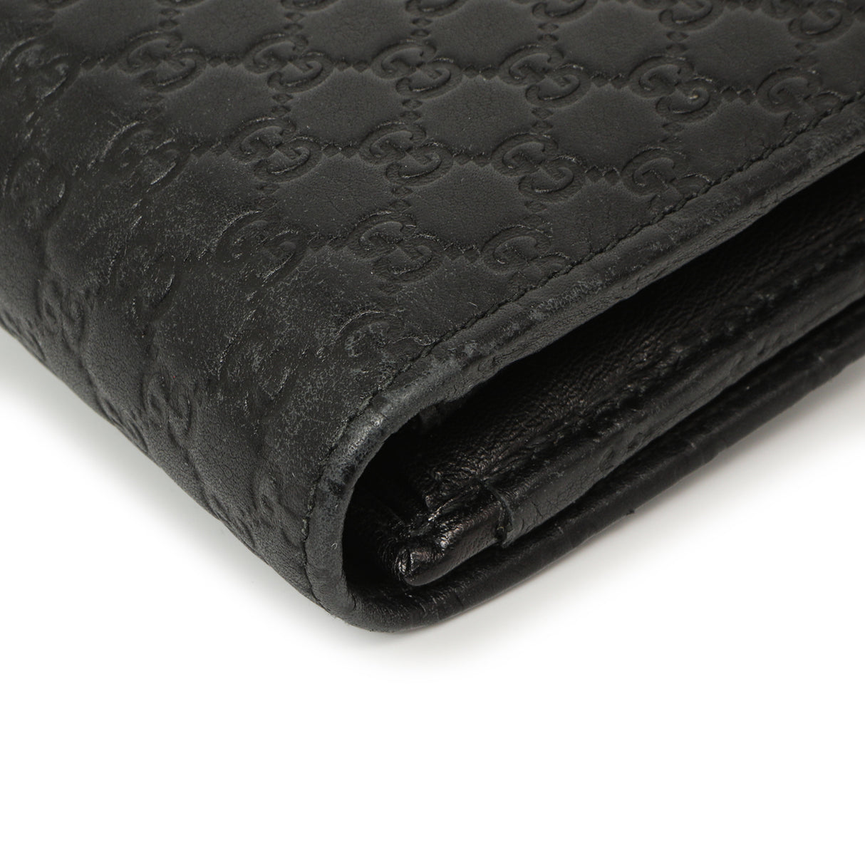 Gucci Black Microguccissima Bow Continental Wallet Accessories Gucci