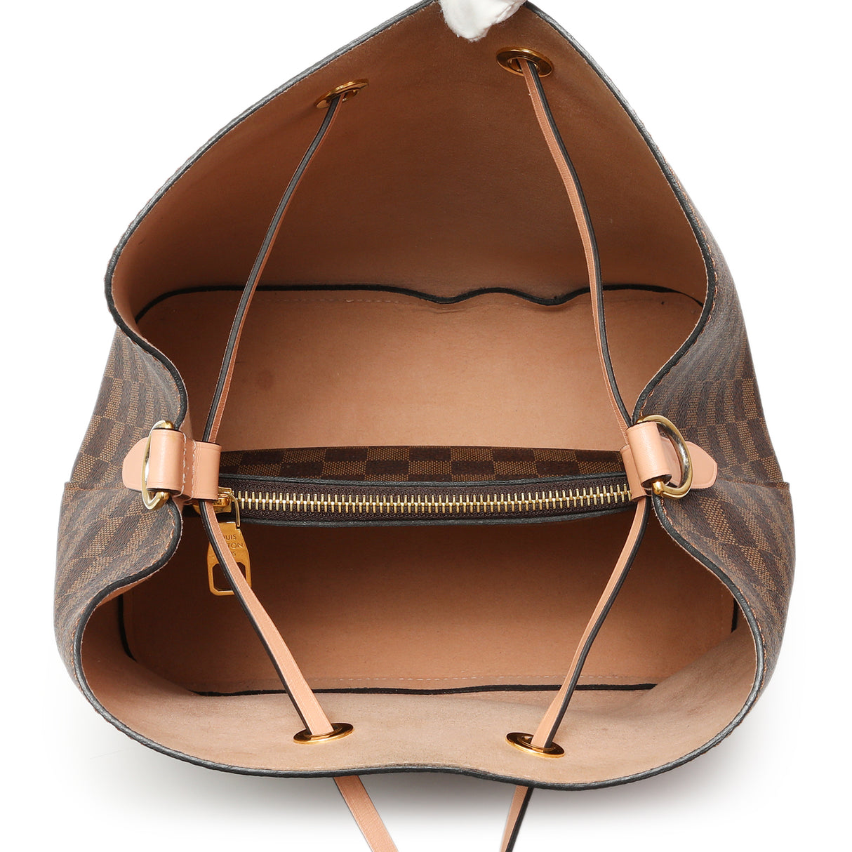 Louis Vuitton Damier Ebene Venus Pink Neonoe MM Handbags Louis Vuitton