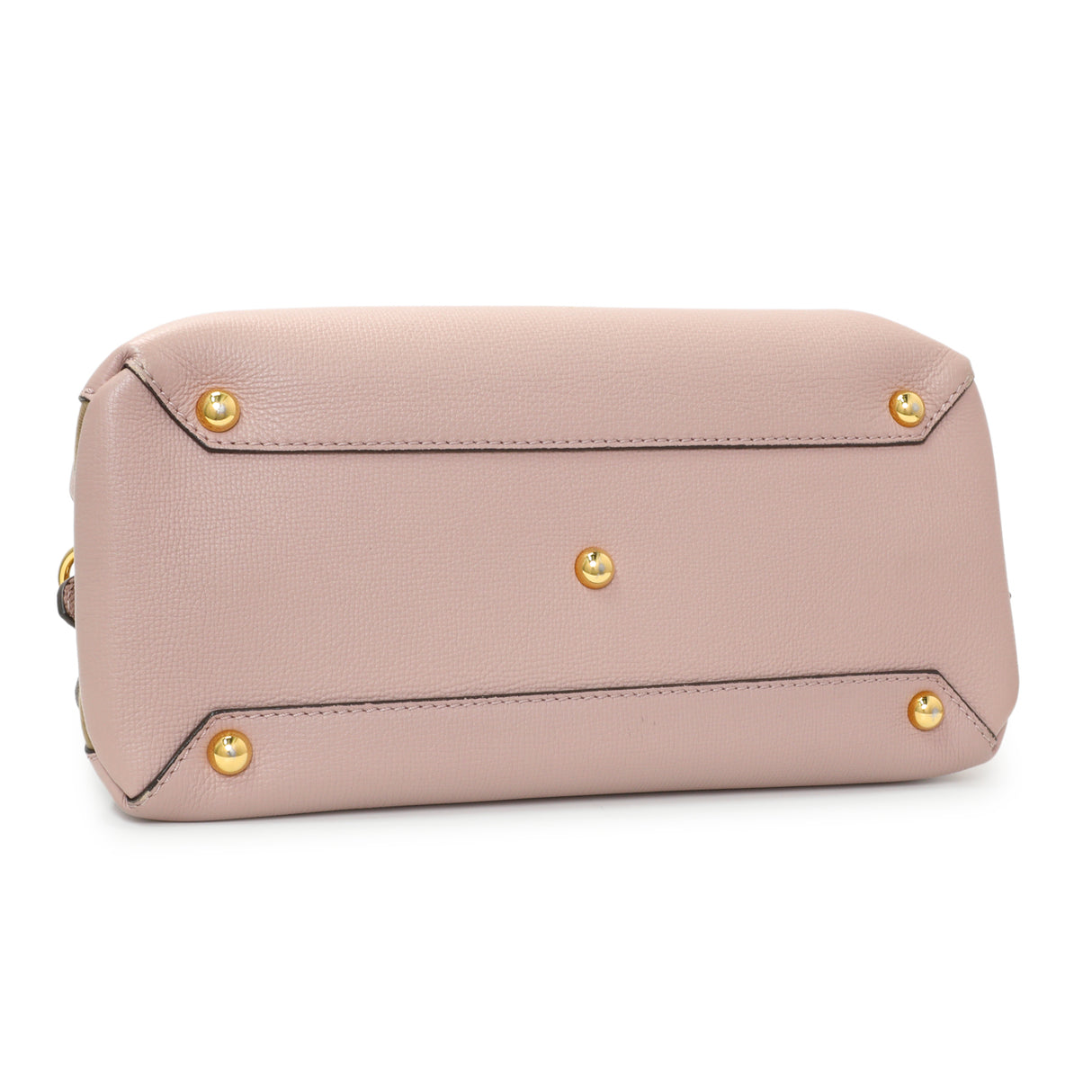 Burberry Pale Orchid Derby Calfskin House Check Medium Camberley Handbags Burberry