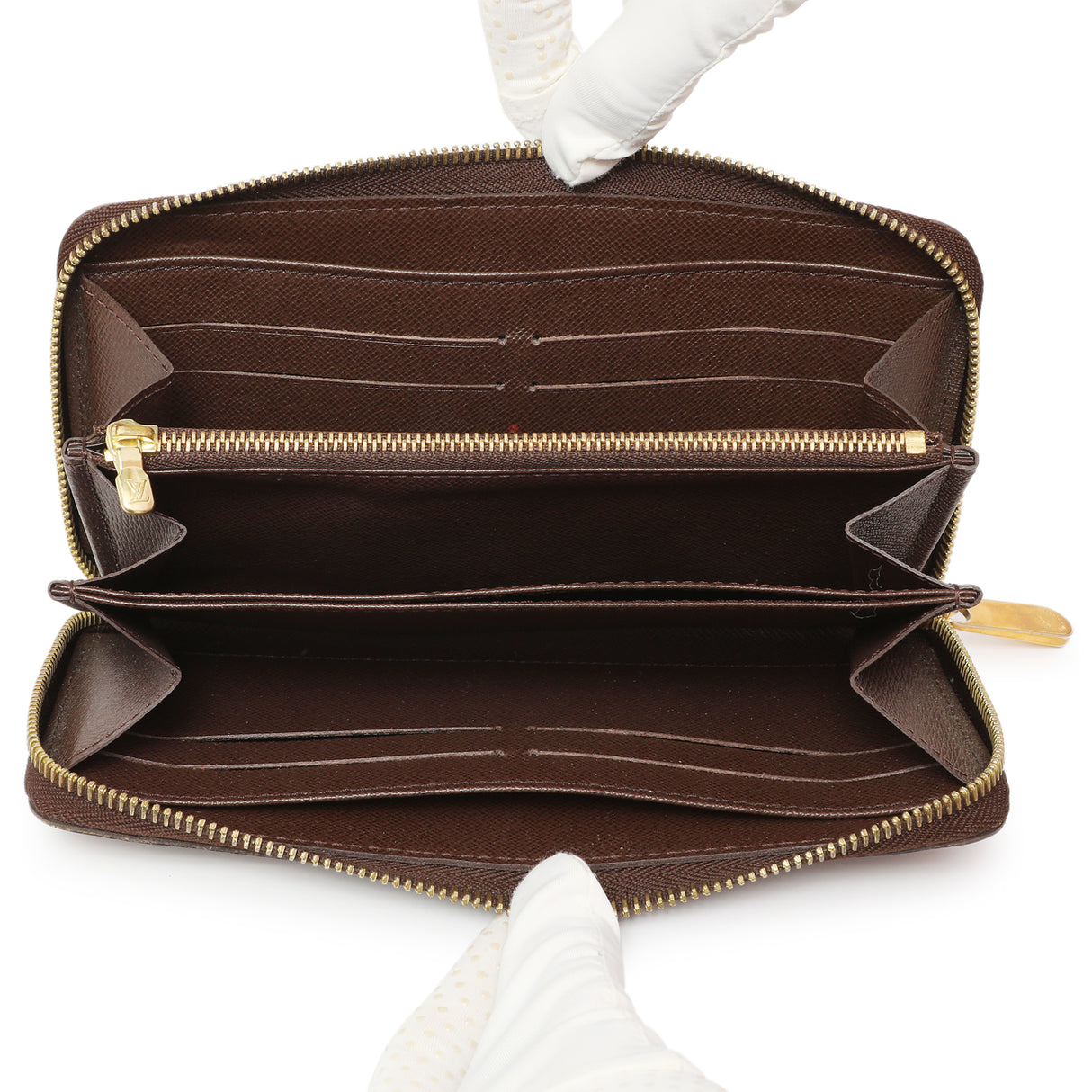 Louis Vuitton Damier Ebene Zippy Wallet Accessories Louis Vuitton