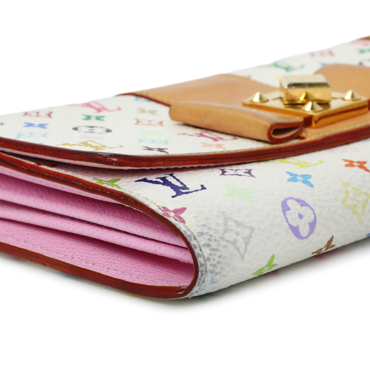 Louis Vuitton Monogram Multicolor Sarah Noeud Wallet Accessories Louis Vuitton