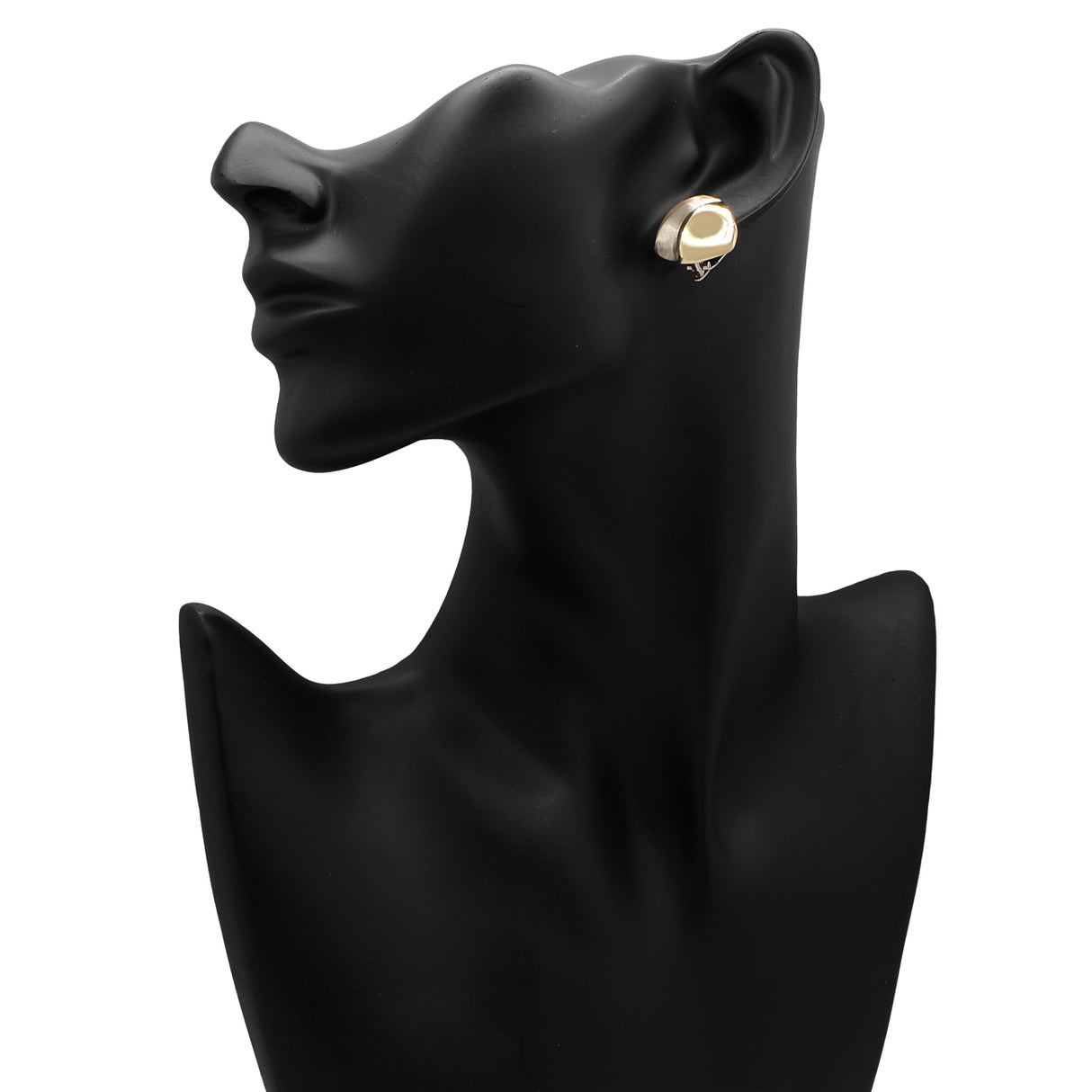 14K Yellow/White Gold Earrings Fine Jewellery Modaselle