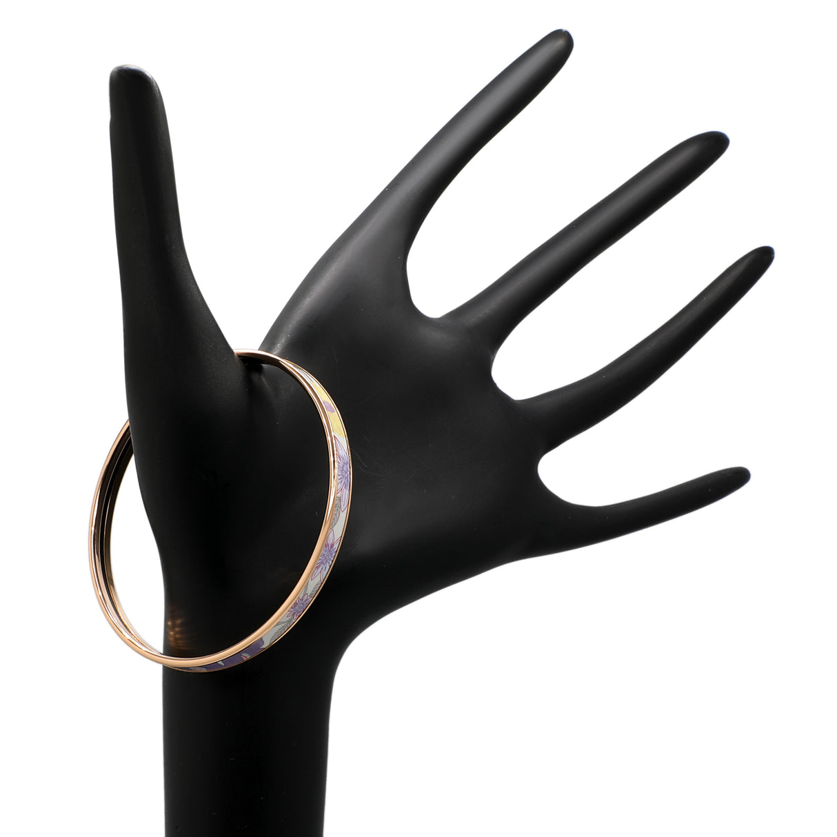 Hermes Enamel Printed Precious Paradise Bangle Designer Jewellery Hermes