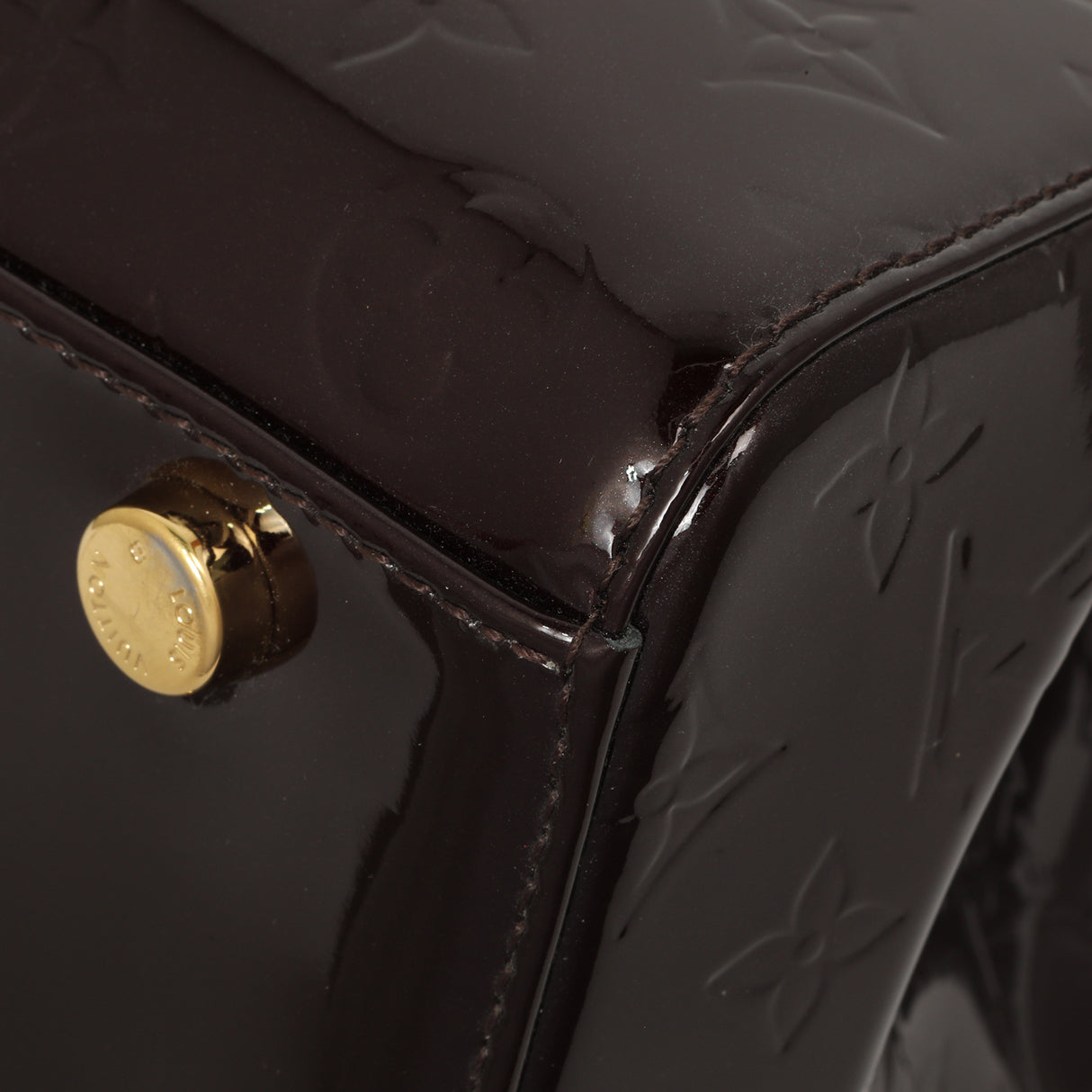 Louis Vuitton Amarante Vernis Brea GM Handbags Louis Vuitton