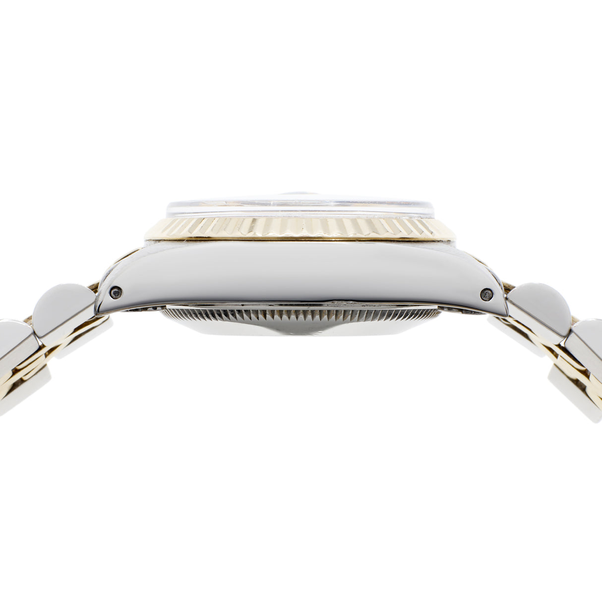 Rolex Stainless Steel 18K Yellow Gold Oyster Perpetual Lady Date 6917 Watches Rolex