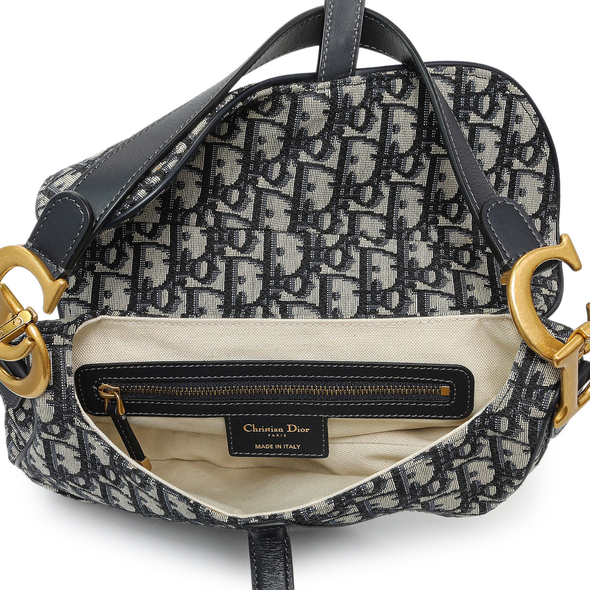 Christian Dior Oblique Saddle Bag Handbags Christian Dior