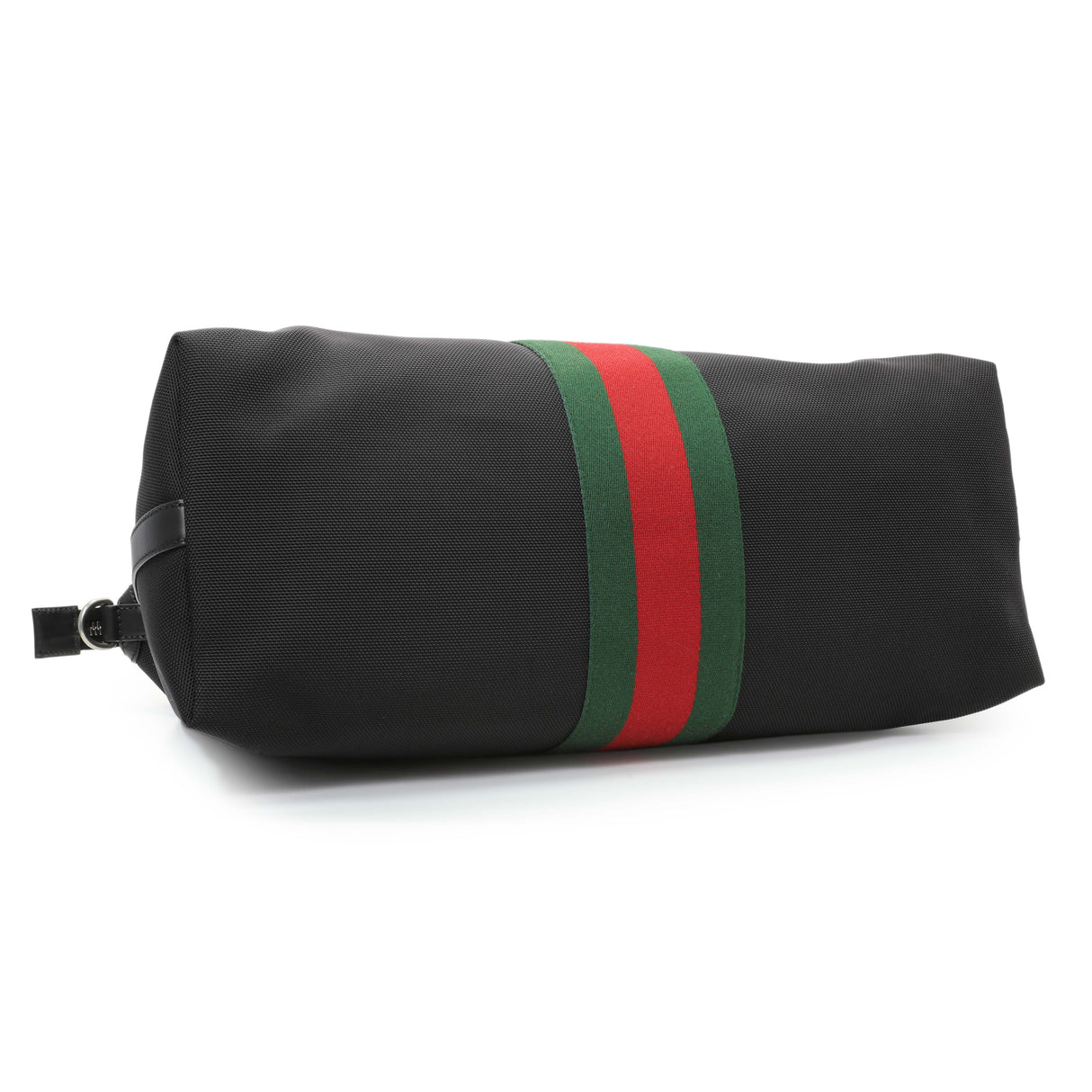 Gucci Black Techno Canvas Web Duffle Handbags Gucci