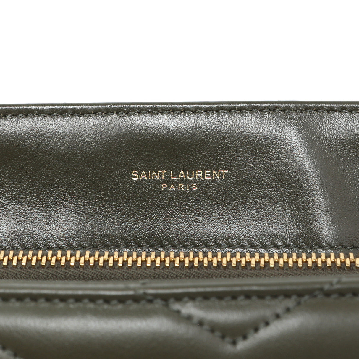 Saint Laurent Calfskin Y Quilted Monogram Medium Loulou Chain Satchel Handbags Saint Laurent