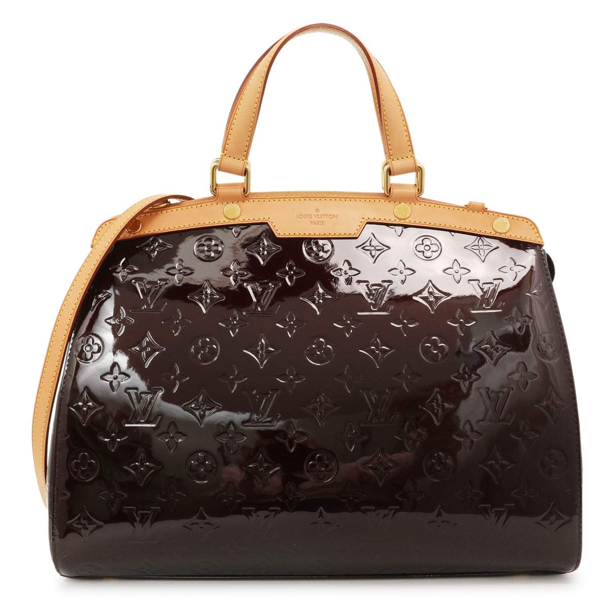 Louis Vuitton Amarante Vernis Brea GM Handbags Louis Vuitton