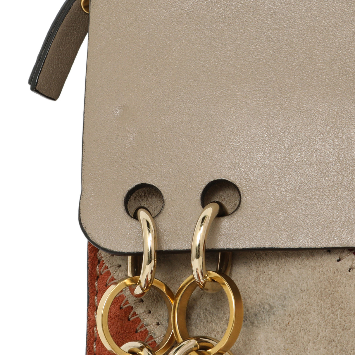 Chloe Suede Small Jane Fringe Bag Handbags Chloe