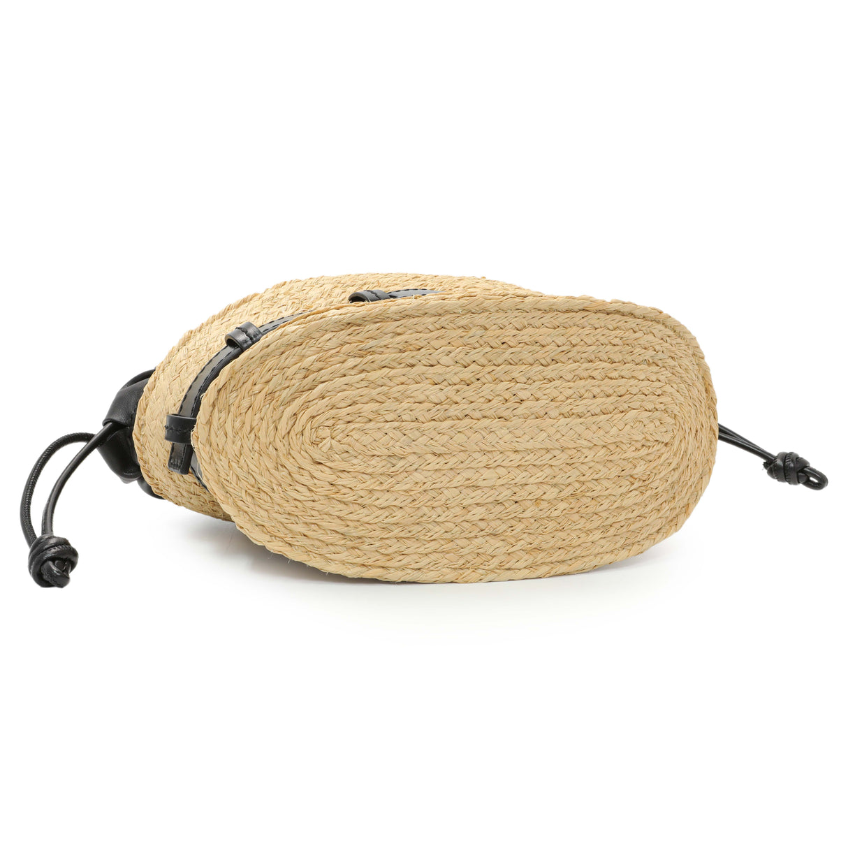 Balmain Raffia Mini Shuffle Tote Handbags Balmain