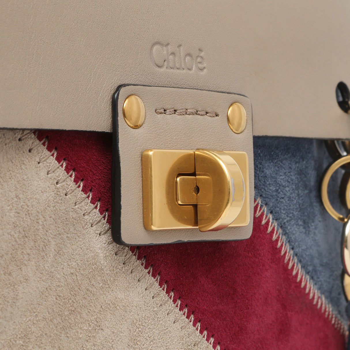 Chloe Suede Small Jane Fringe Bag Handbags Chloe